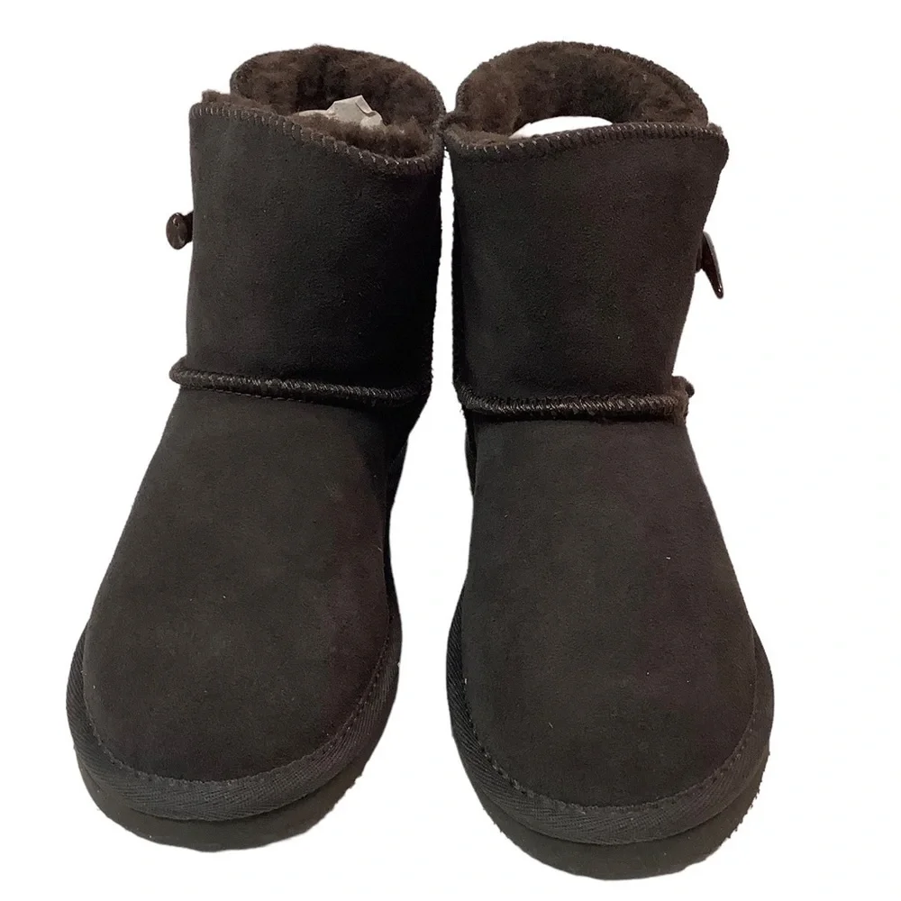 NWT Aussie Merino brown‎ boots size K10